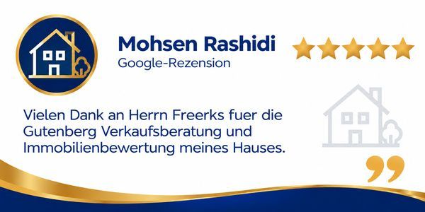 Immobilienmakler Wertermittlung und Hausverkauf Kundenbewertungen in Ostfriesland