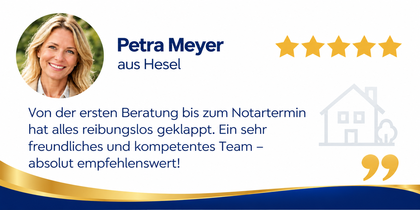 Weitere Kundenstimme zu Immobilien Fair & Freundlich, Grafik 3 von 10