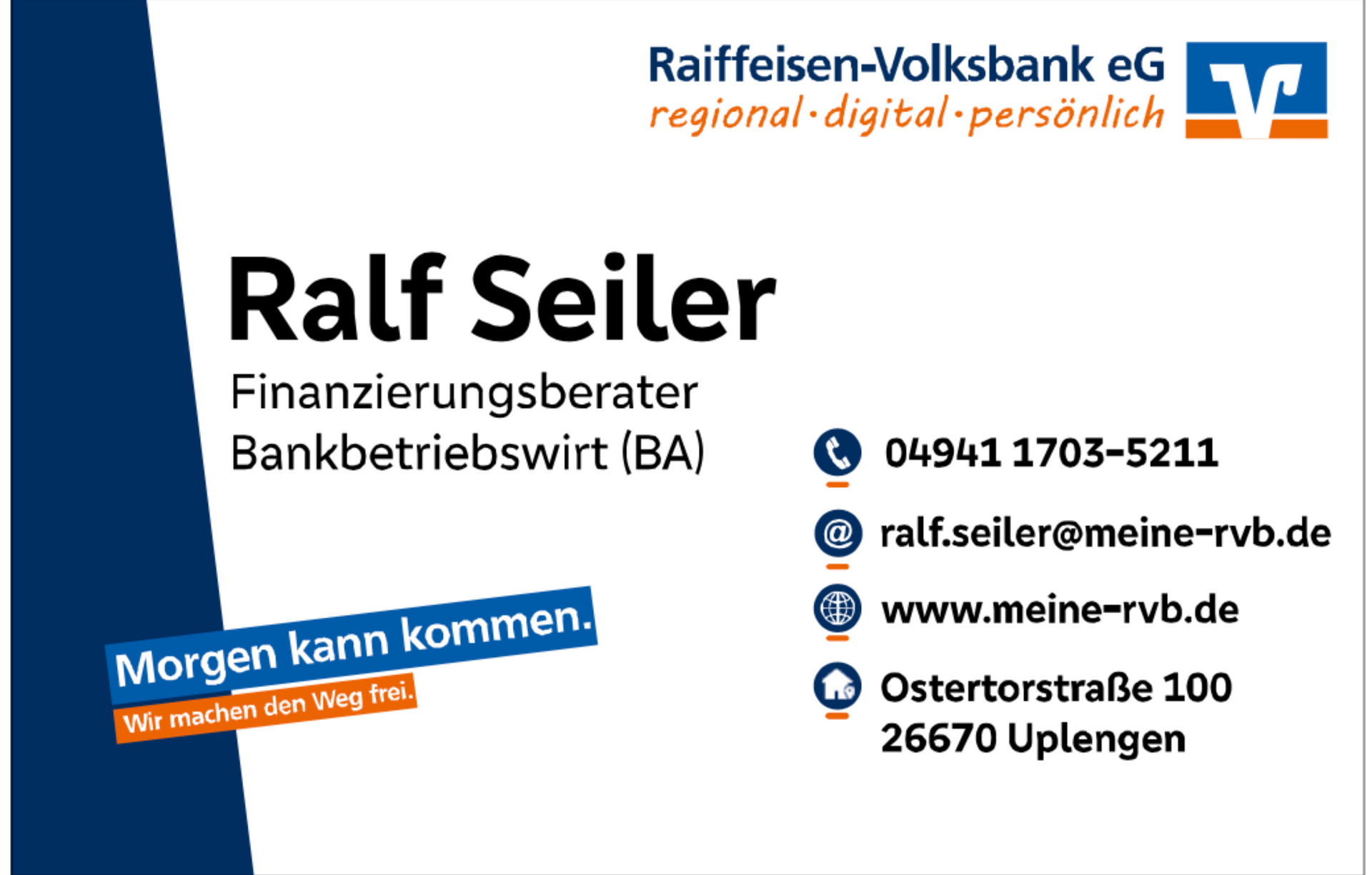 Raiffeisen Volksbank eG - Ralf Seiler
