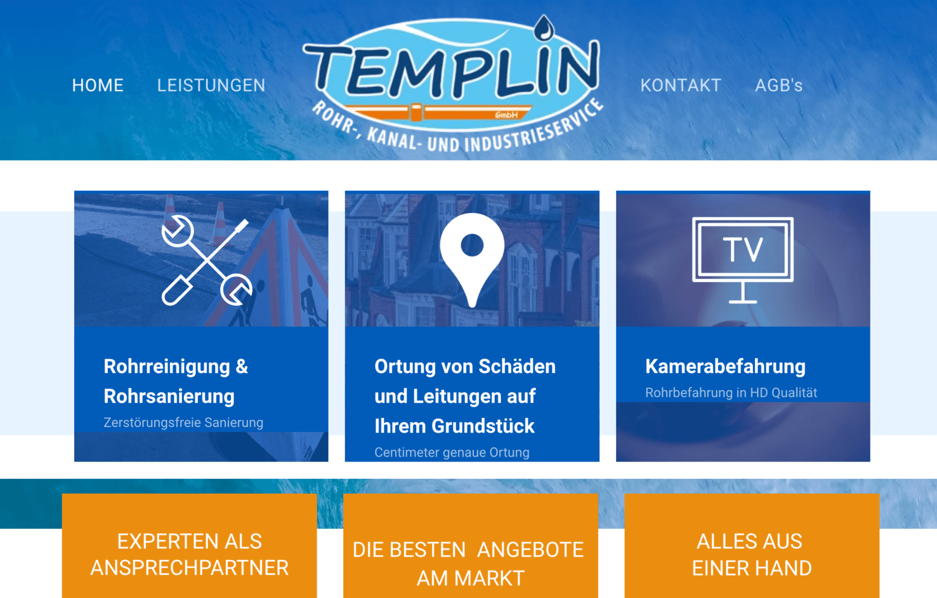 TEMPLIN - Rohr-, Kanal- und Industrieservice