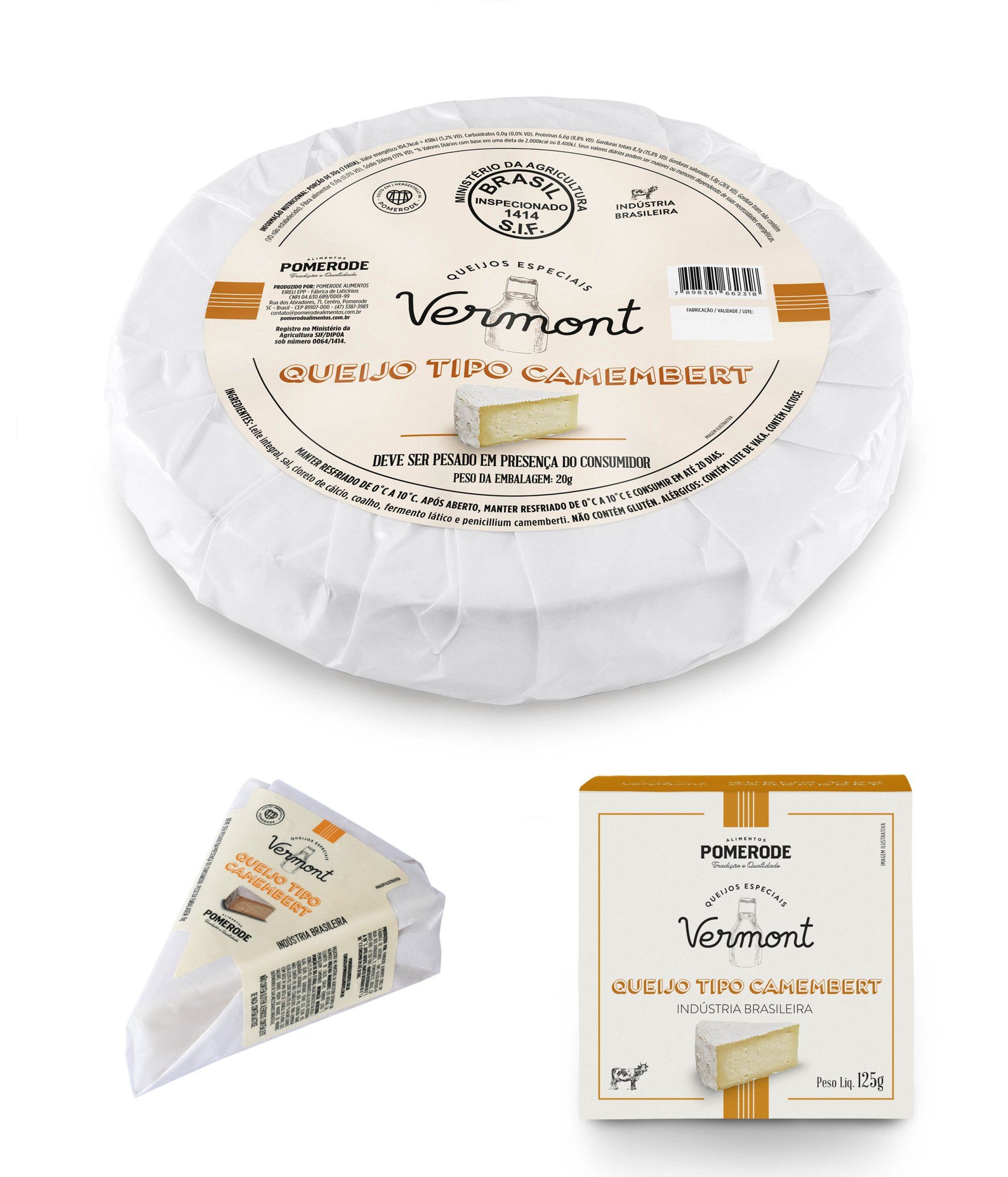 Uma fatia de queijo vermont ao lado de um bloco de queijo