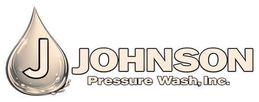 Johnson Pressure Wash, Inc. White Logo
