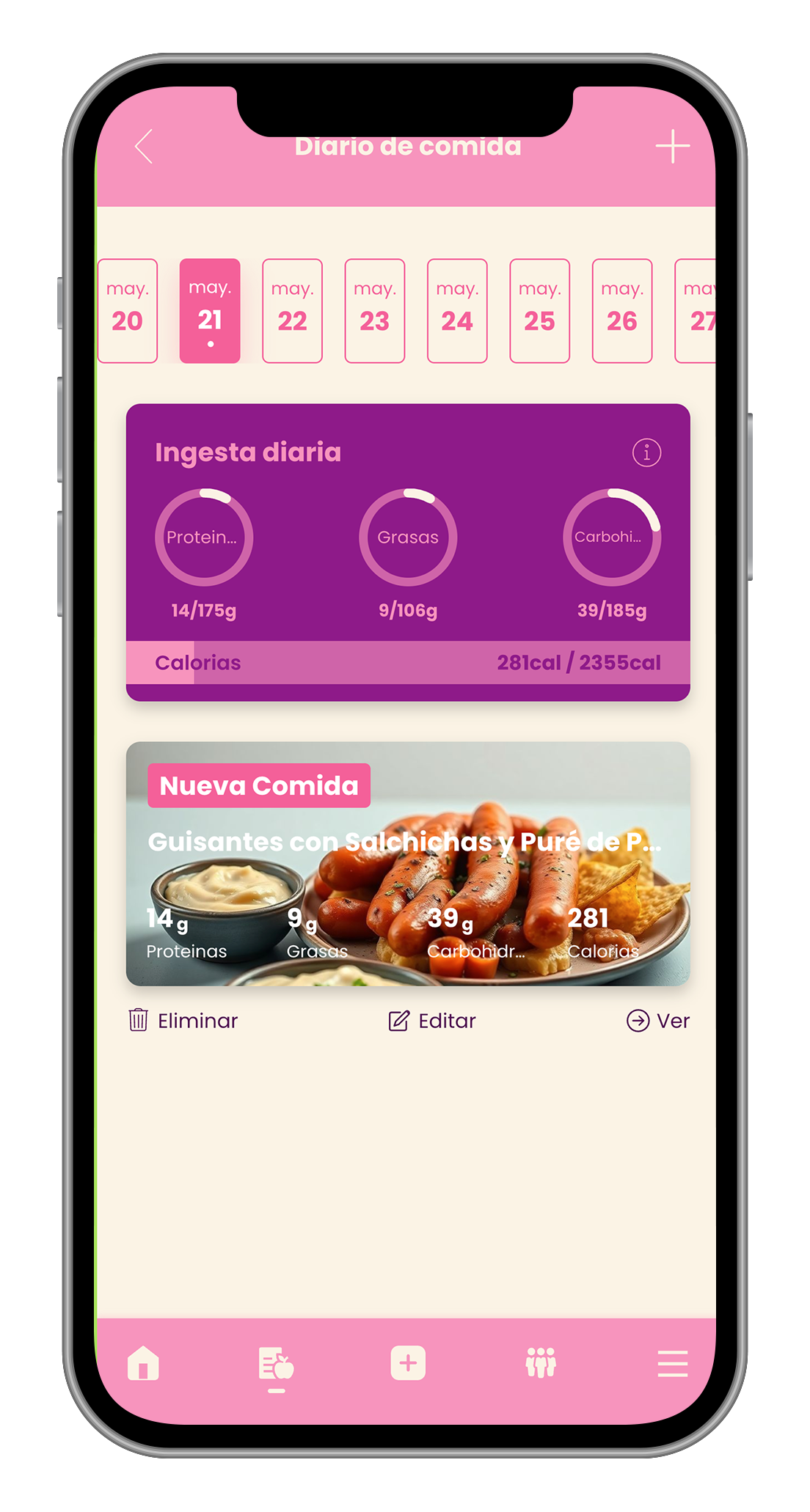 Black smartphone mockup with placeholder text “APP IMAGES TO GO HERE” on the screen