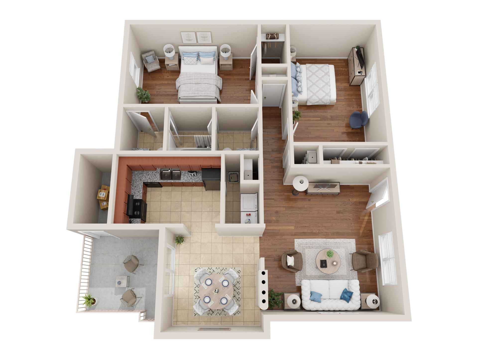 Catalonia Floor Plan Flat