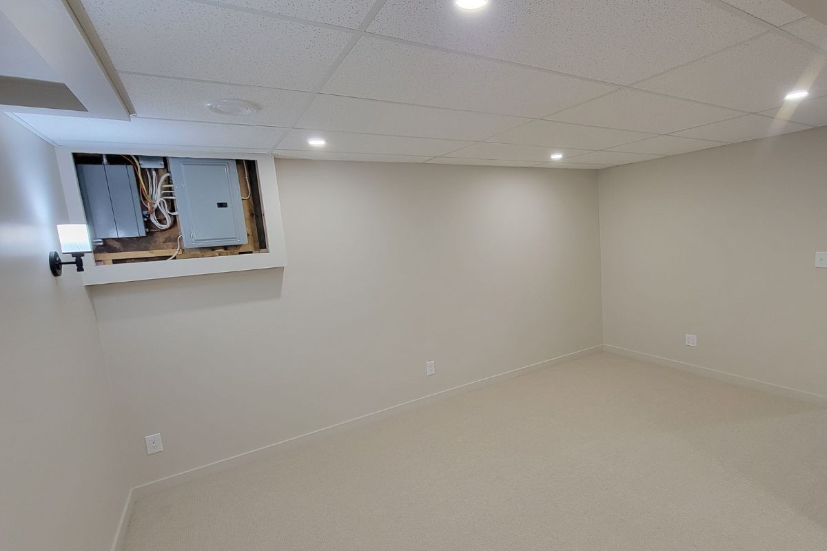 Edmonton Electrical Services - Alpha Omega Developments - completed lighting project