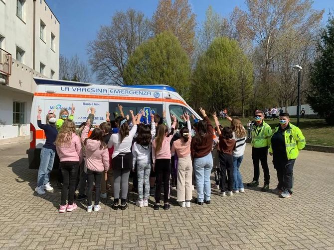 Progetto Bimbi 118 La Varesina Emergenza Montonate (VA)