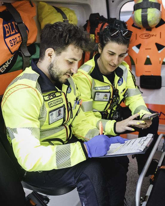 Team di soccorso e protocolli di sicurezza