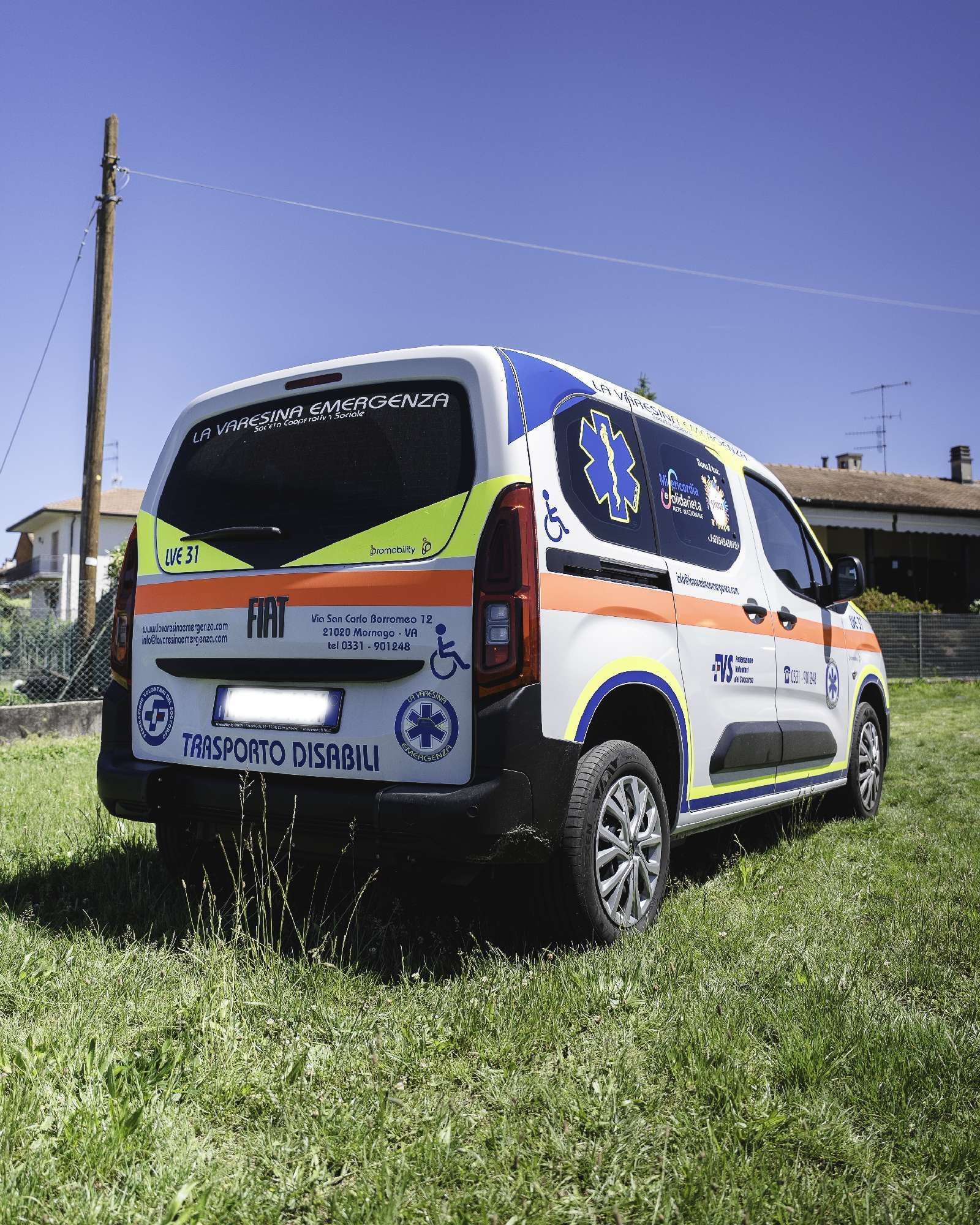 trasporti programmati per visite La Varesina Emergenza Montonate (VA)