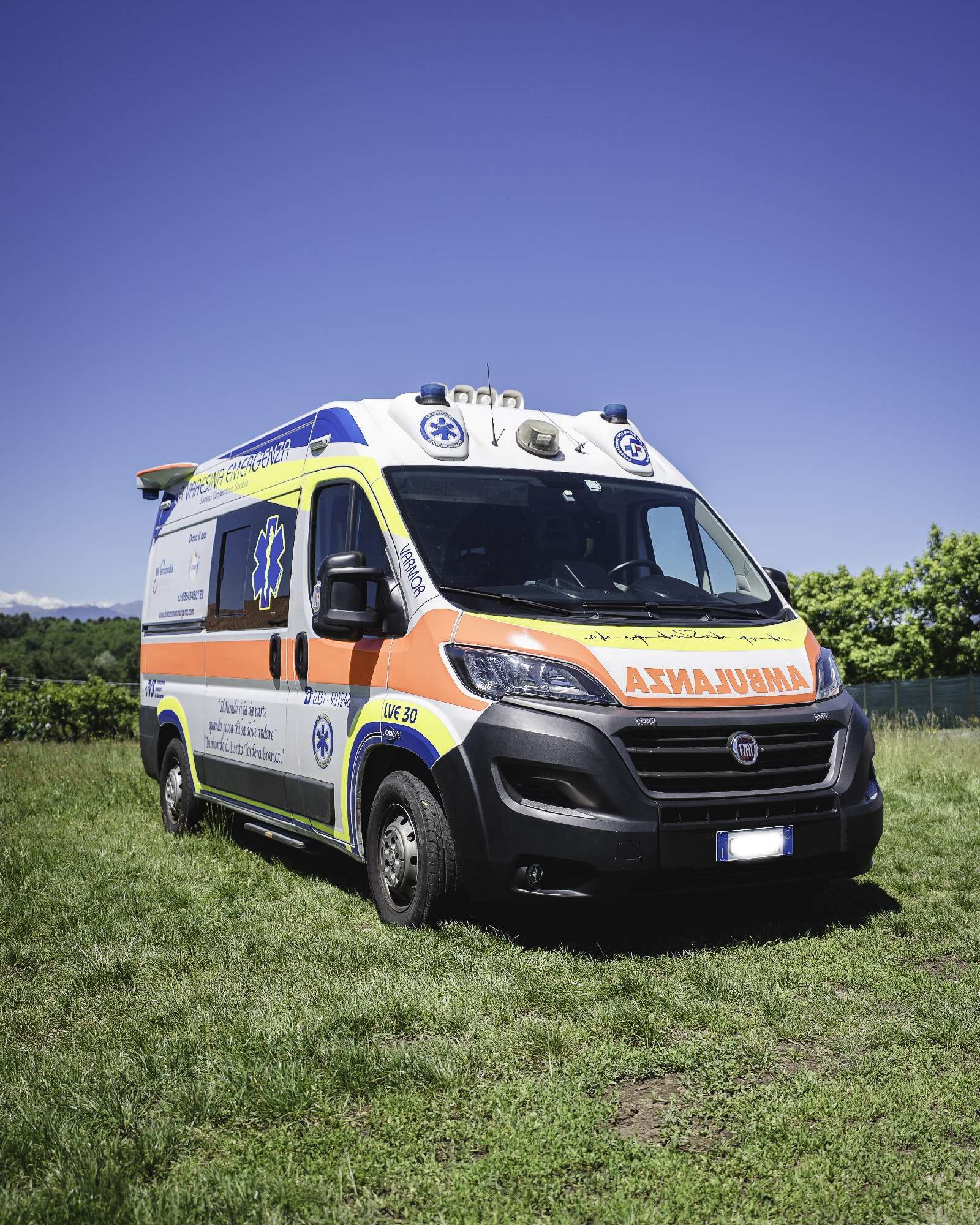 ambulanza La Varesina Emergenza Montonate (VA)