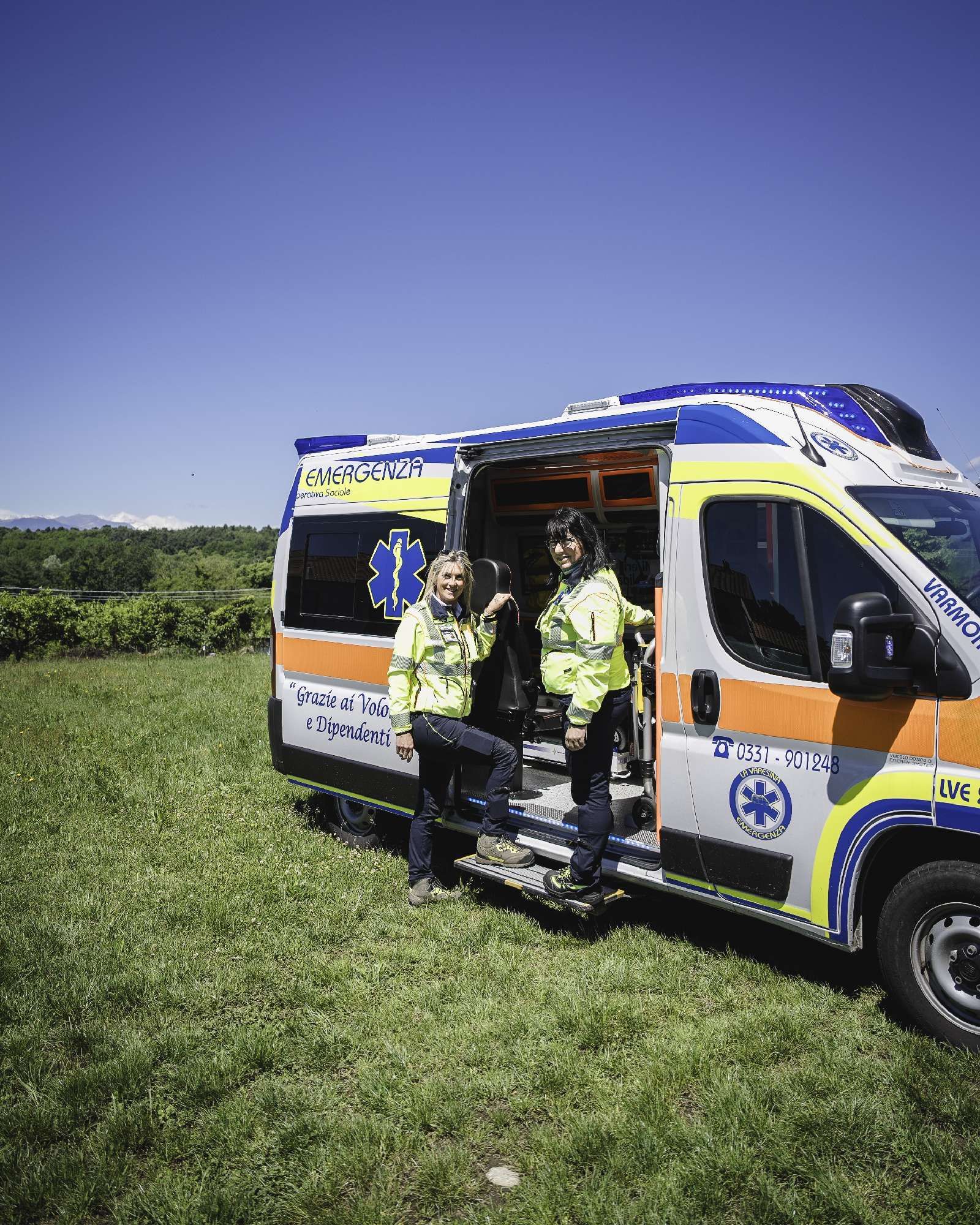 assistenza 118 La Varesina Emergenza Montonate (VA)