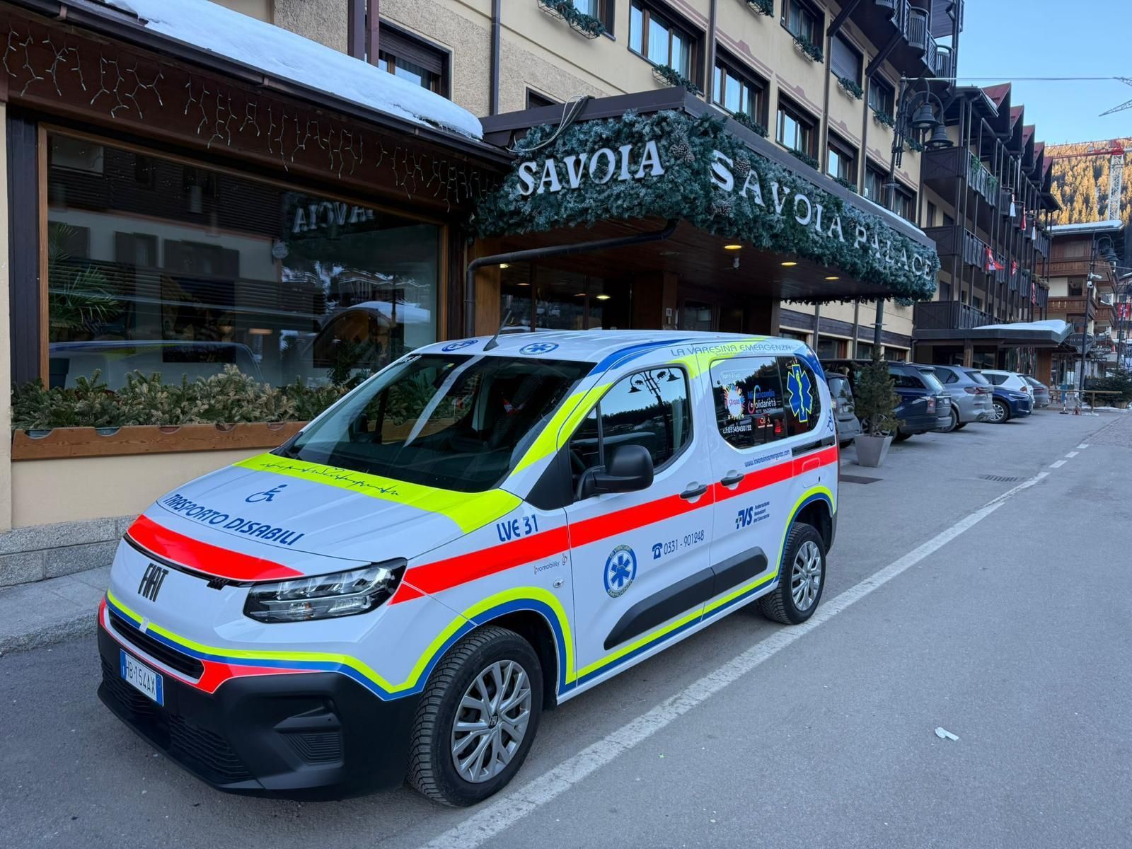 staff Olimpiadi invernali Cortina 2026 La Varesina Emergenza Montonate (VA)
