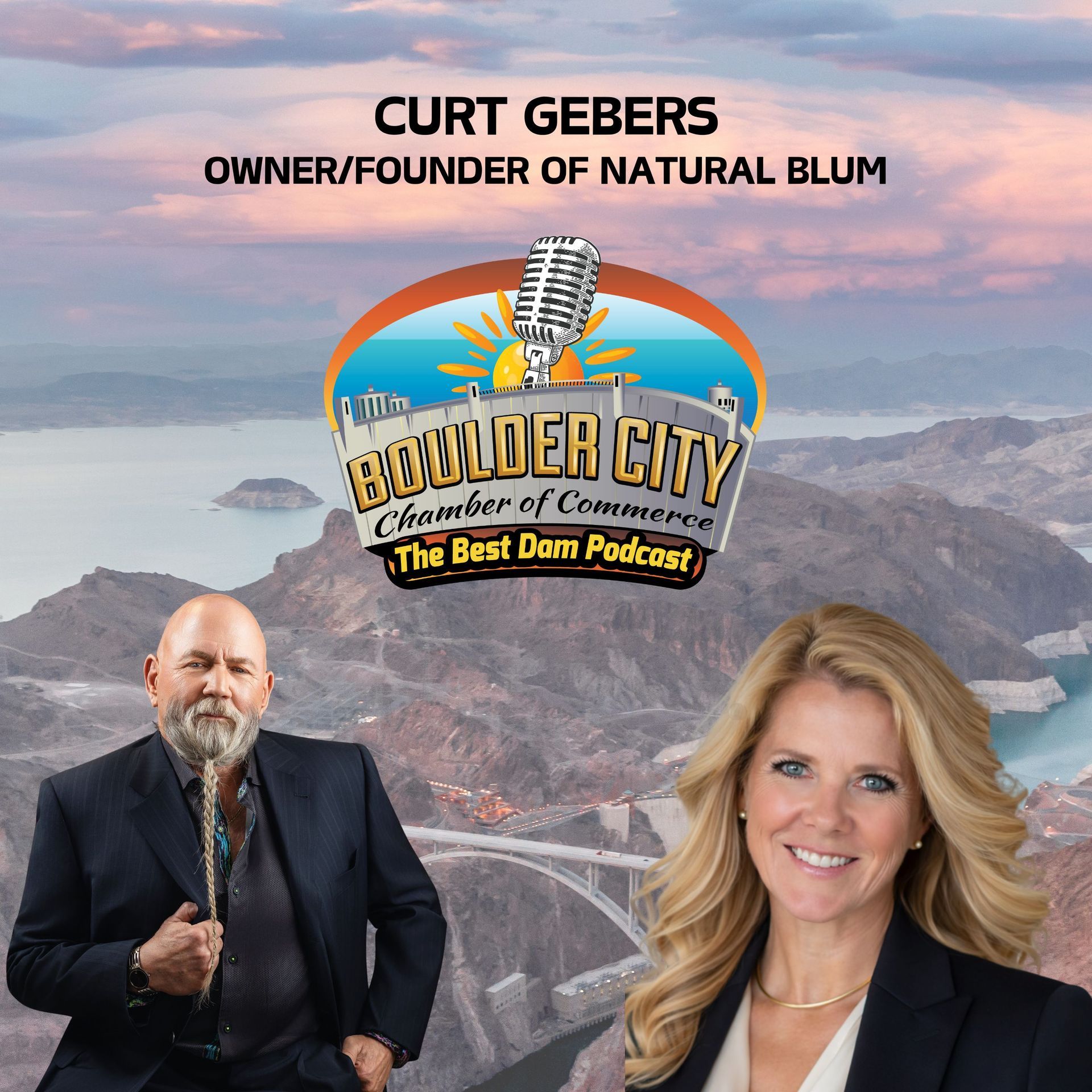 Natural Blum guest appearance on The Best Dam Podcast episode cover artwork.