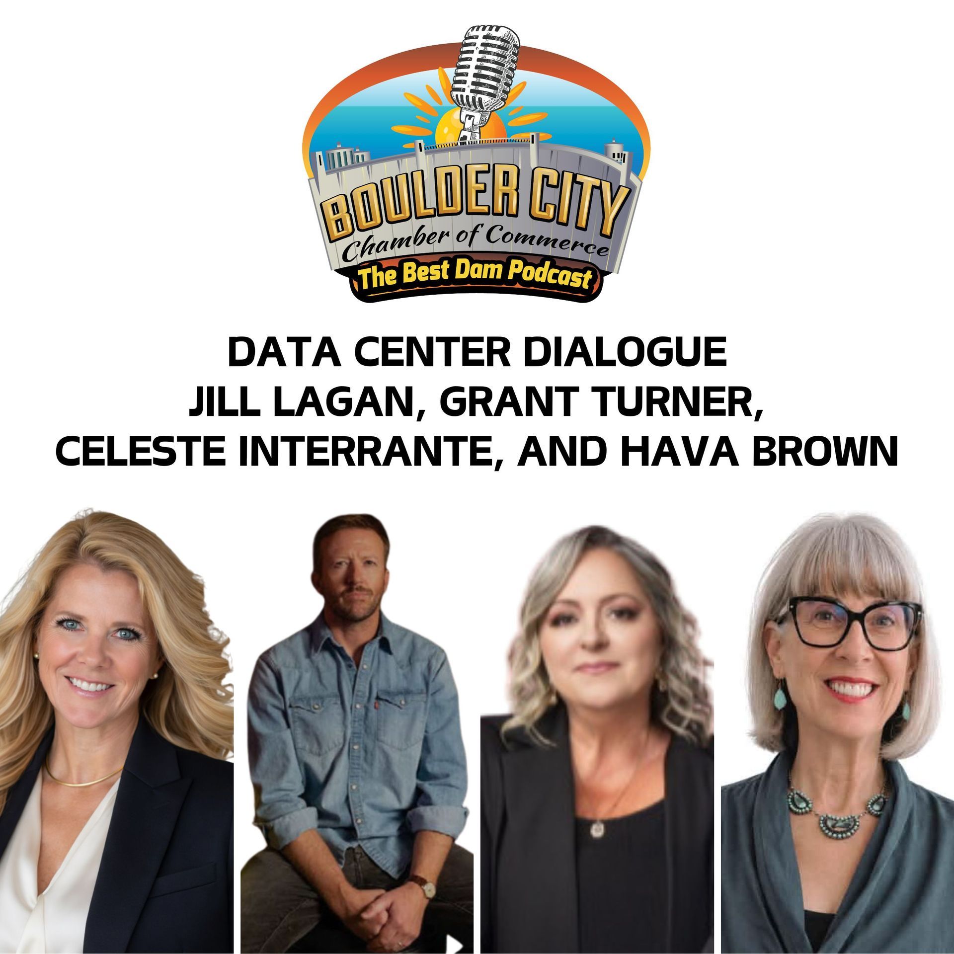 The Data Center Debate episode graphic - The Best Dam Podcast