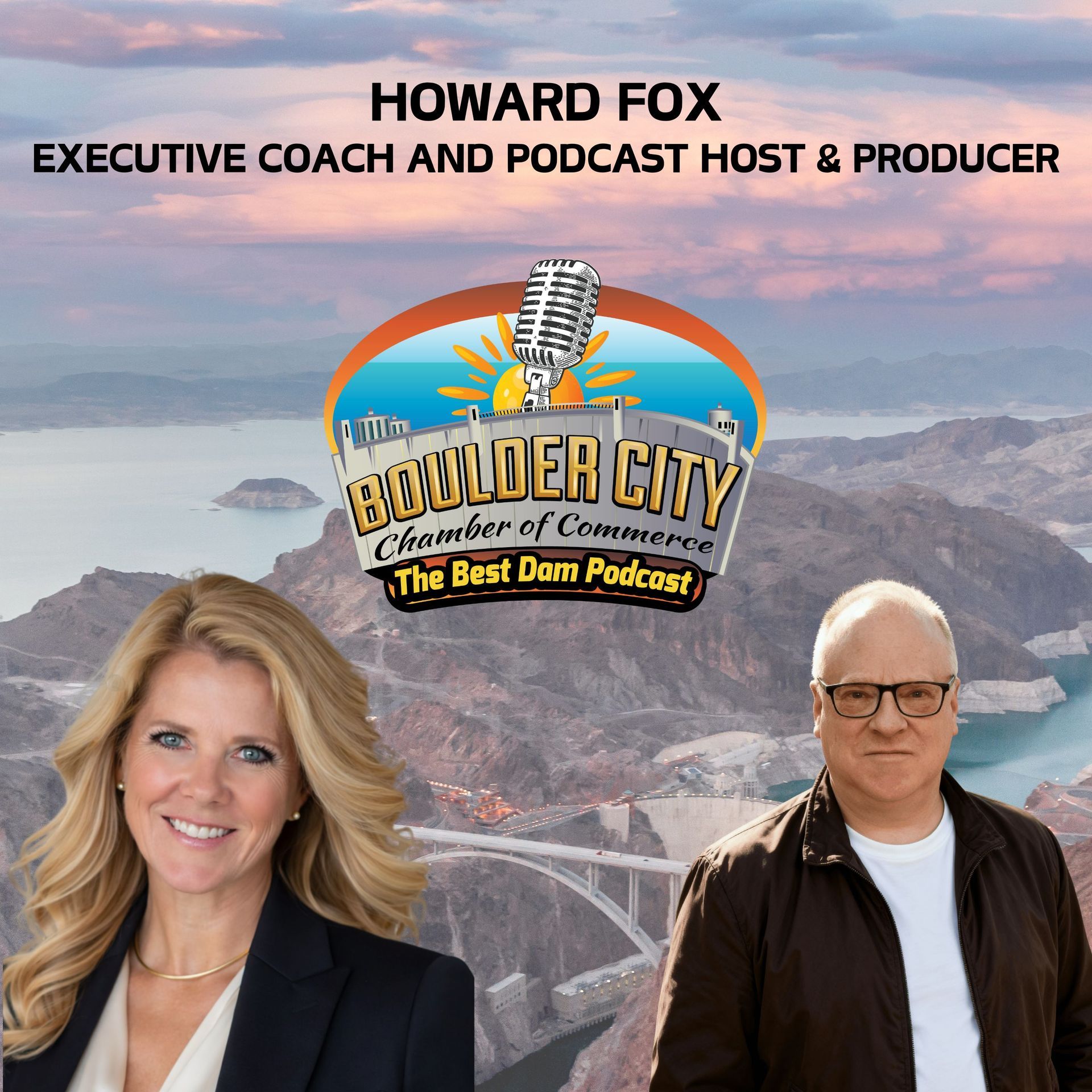 Howard Fox guest speaking with host Jill Lagan on The Best Dam Podcast
