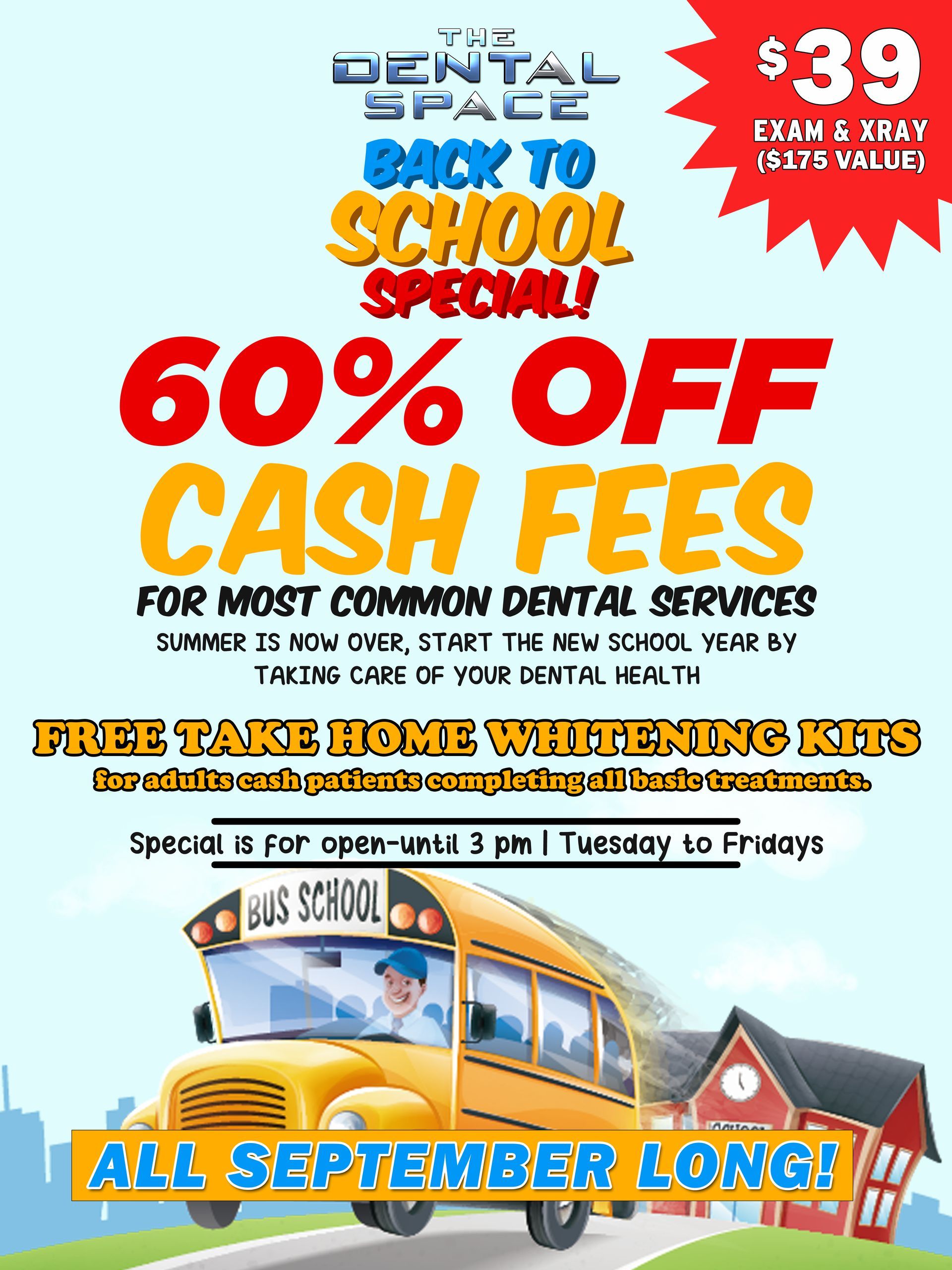 Back to School Dental Special
