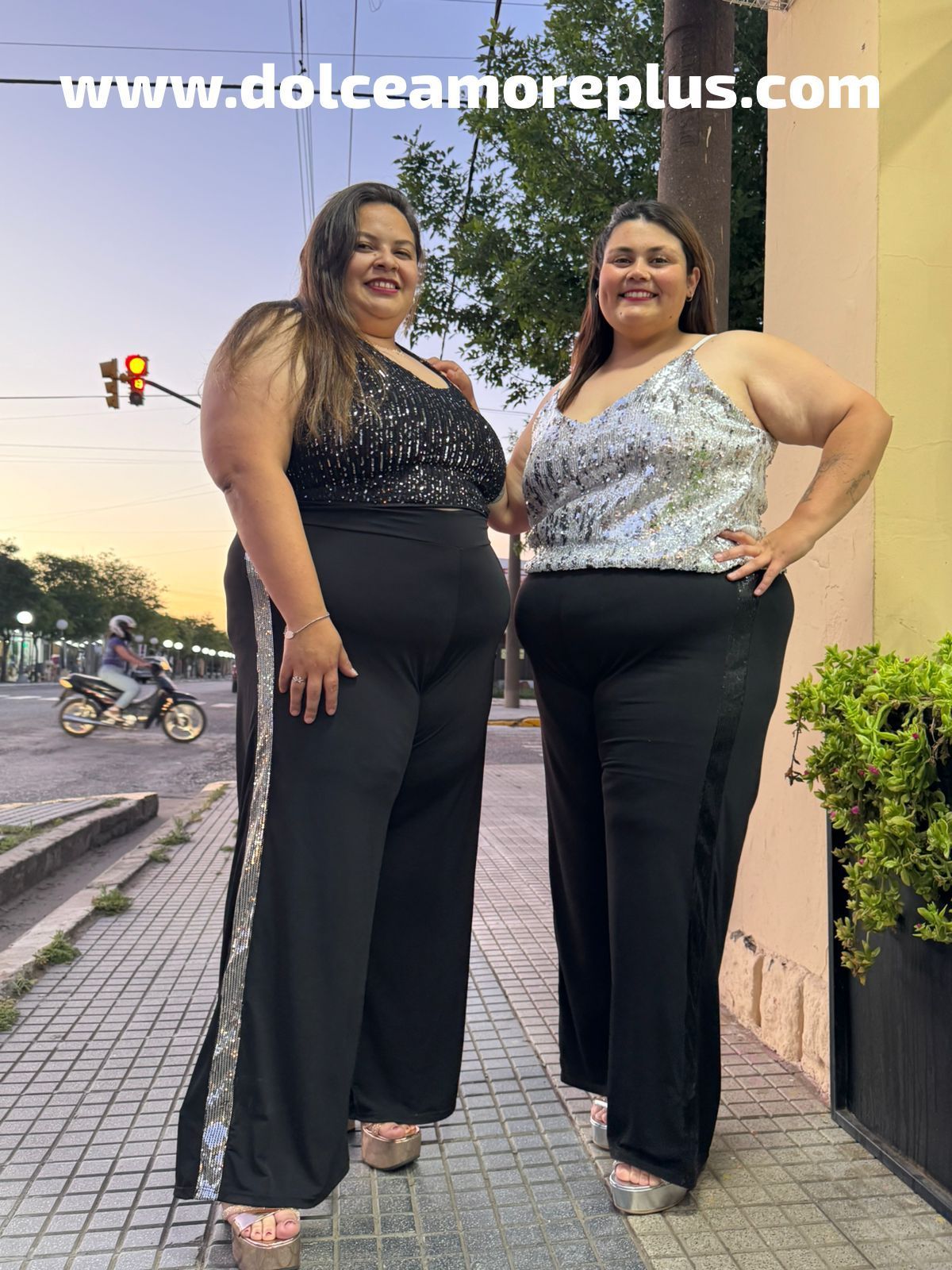 Top lentejuelas