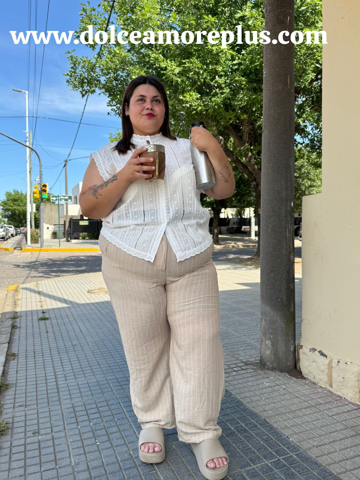 Camisa de broderie