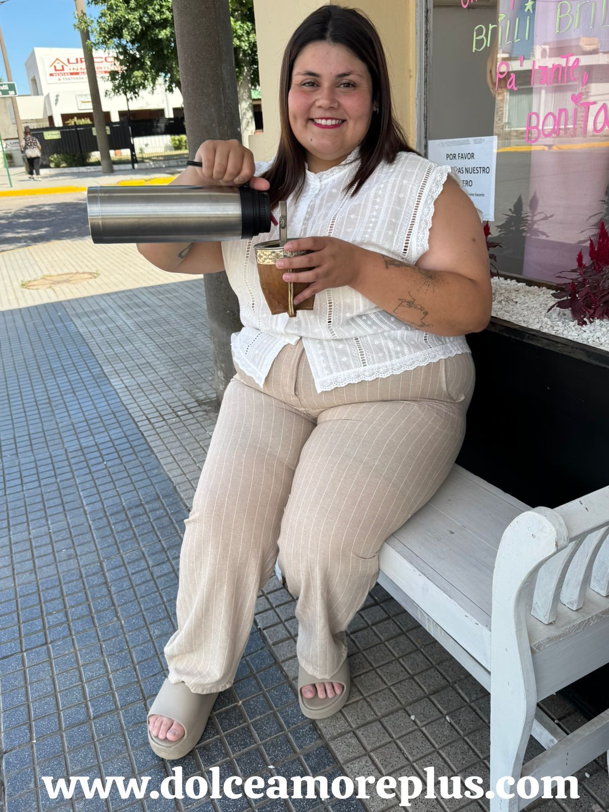 Camisa de broderie