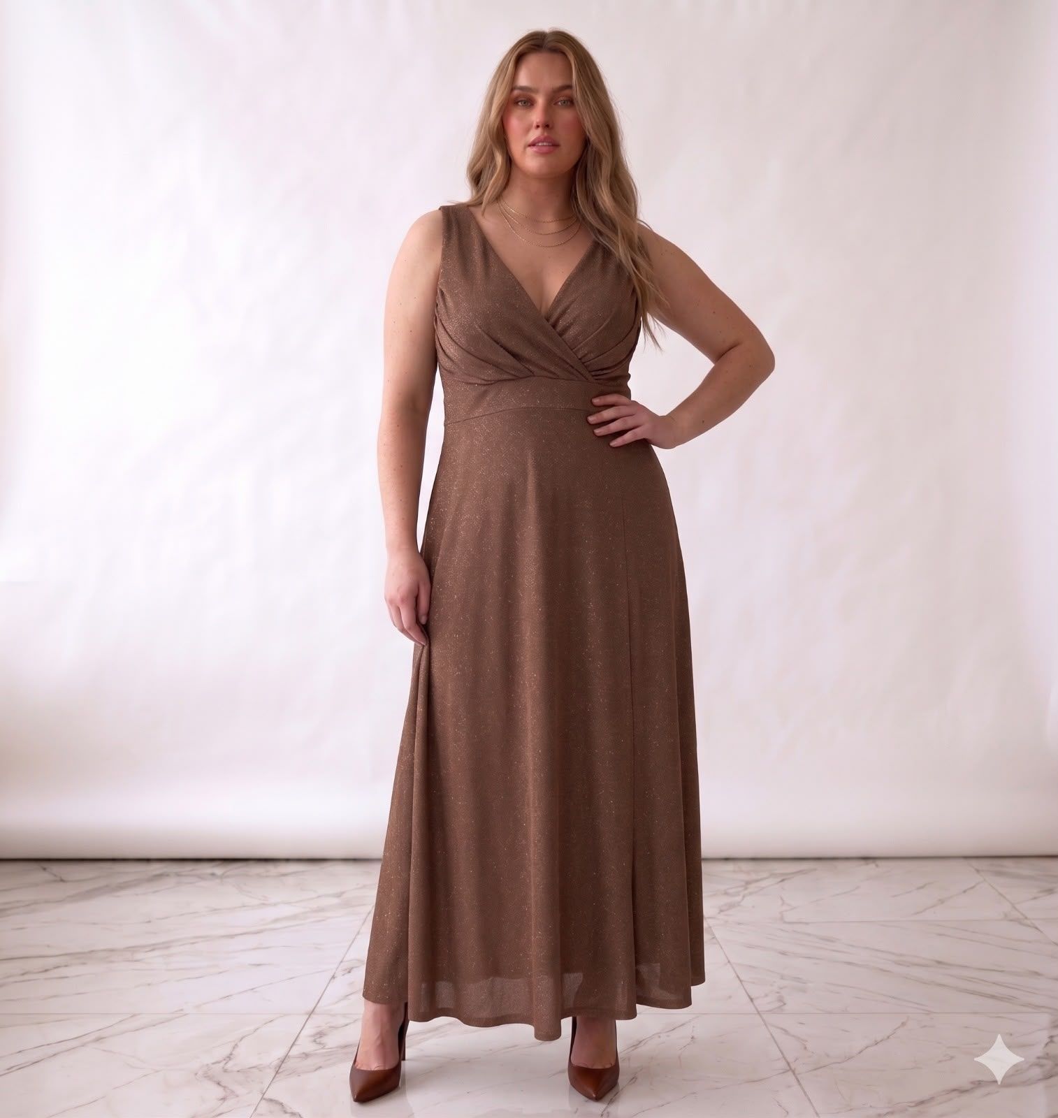 Vestido acampanado