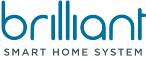 The Brilliant Smart Home System logo featuring the word