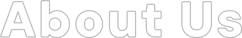 The word about us is written in white on a white background.