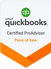 A quickbooks certified proadvisor point of sale badge