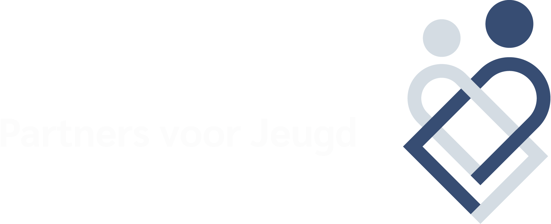 Witte tekst met het woord 