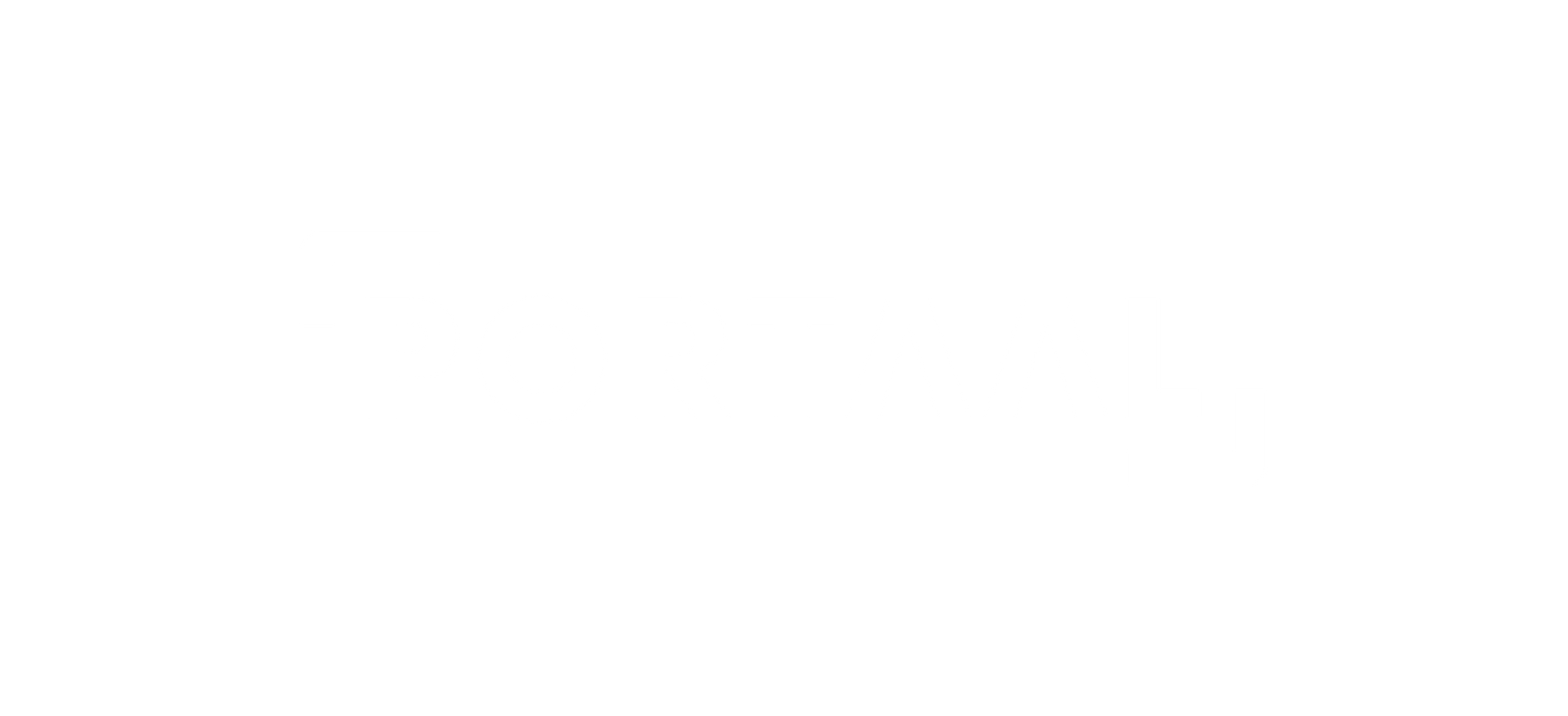 Logo “Portaal”, witte tekst op licht grijze achtergrond. 