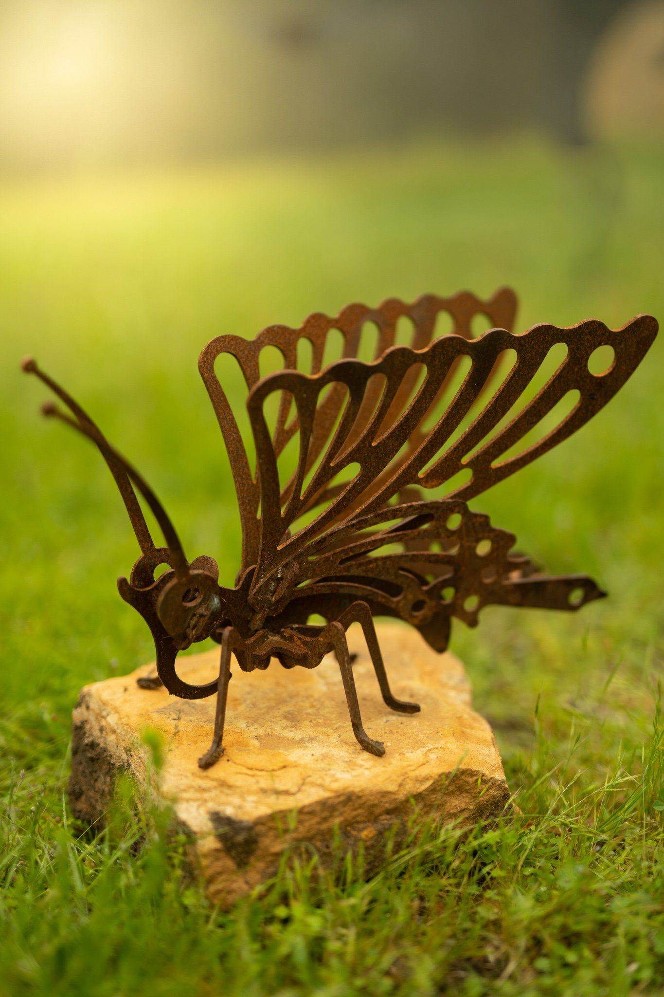 Corten weathering steel metal garden art sculptures screens