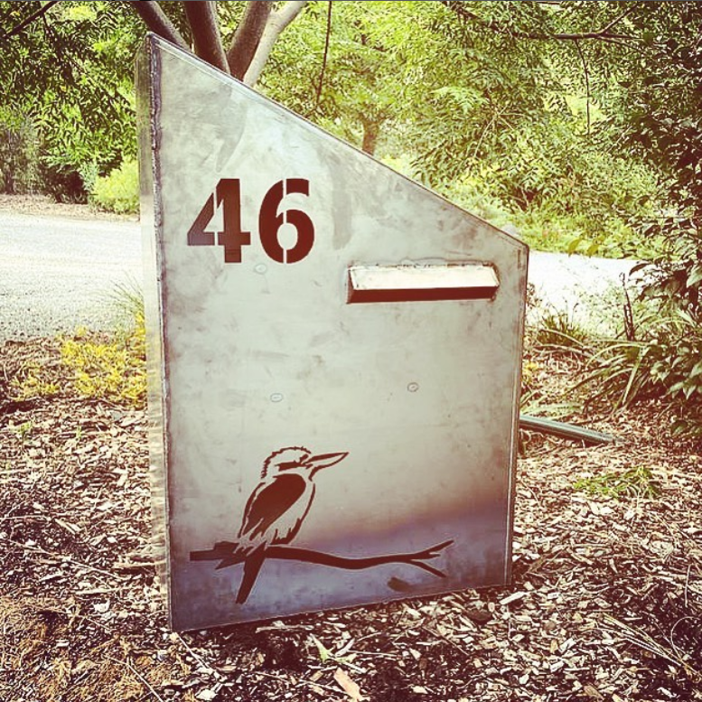 Custom Entryway Mail Box Post Box Metal Art