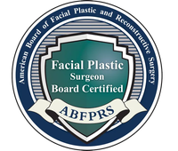 The logo for the american board of facial plastic and reconstructive surgery