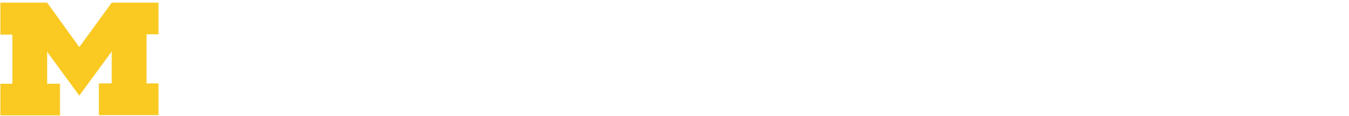 UM-Flint White logo
