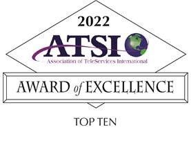 ATSI Award of excellence ATSI Award of excellence