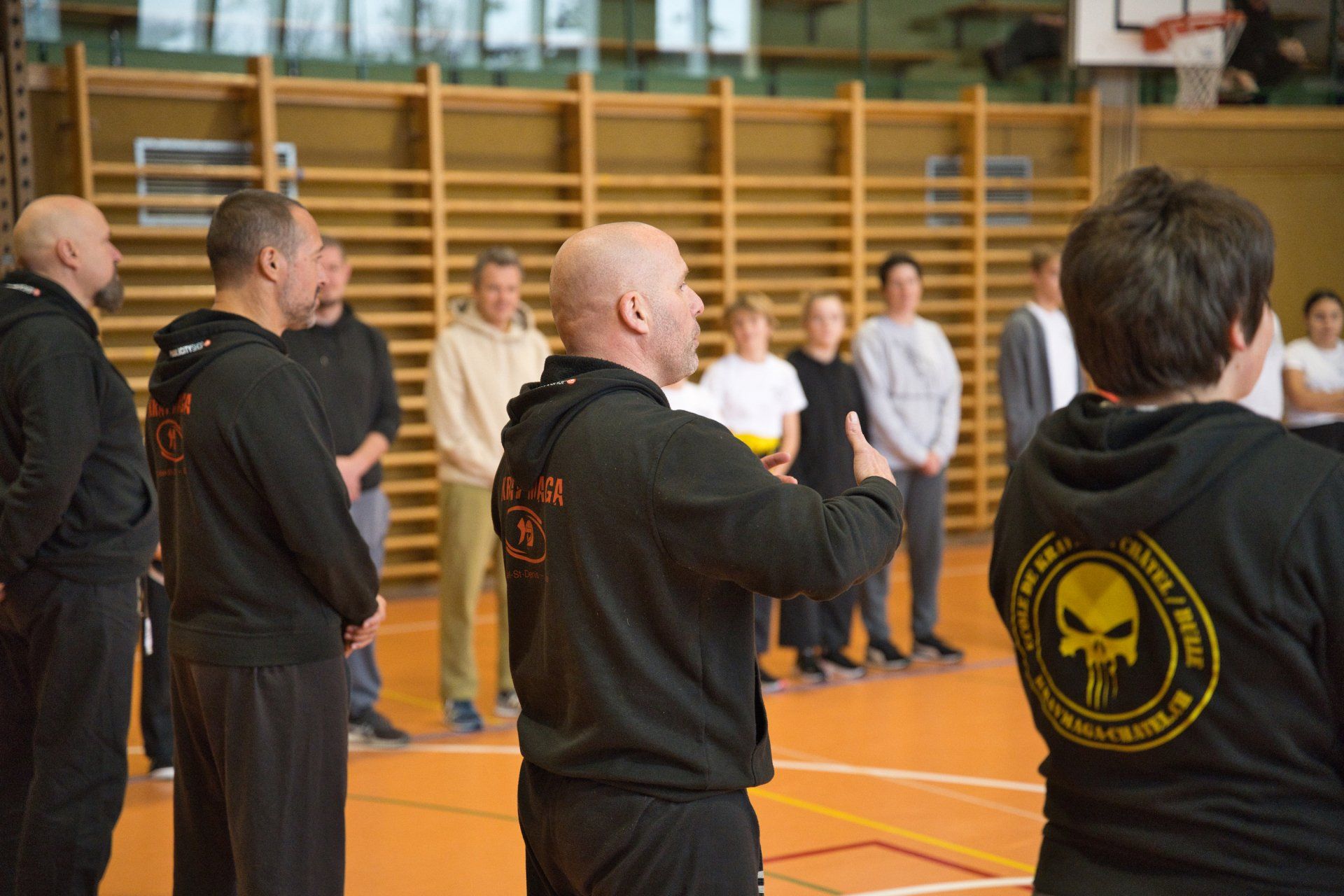 structure de base d'un cours de krav maga