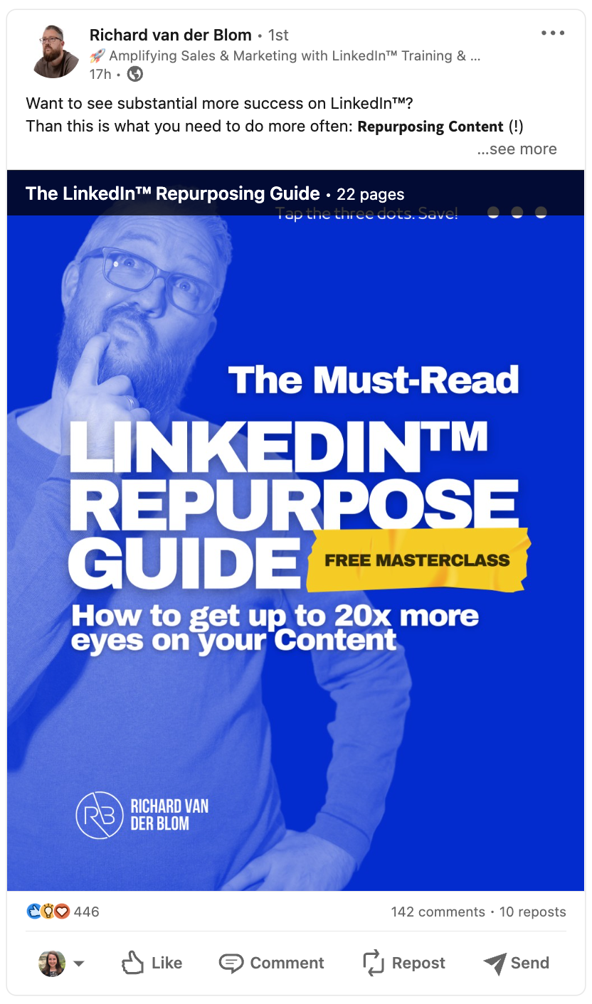 LinkedIn Carousel Post