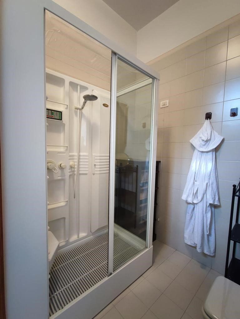 large shower