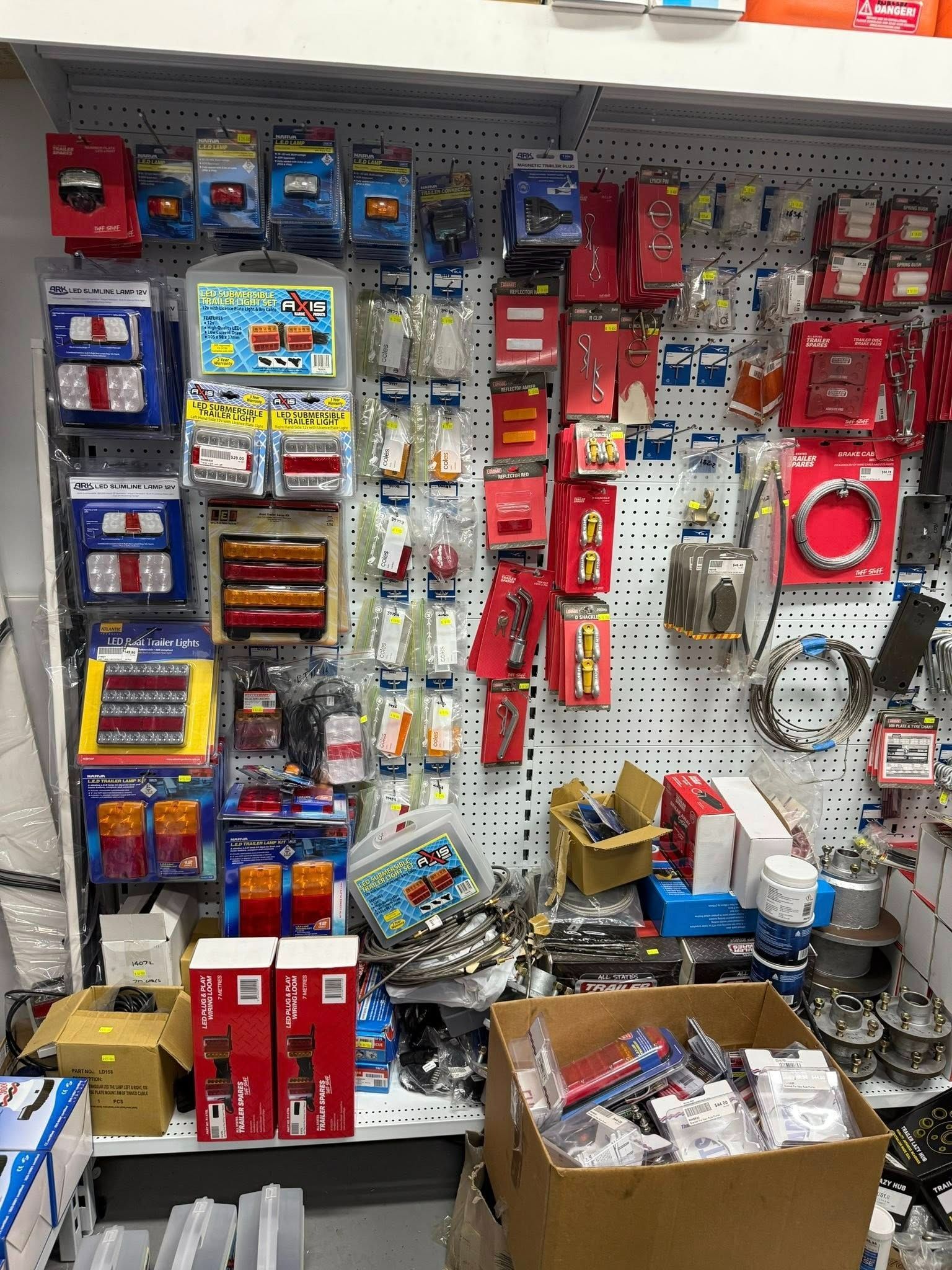 A Store Filled with Lots of Car Parts and Accessories — Don's Marine Repairs in Woy Woy, NSW