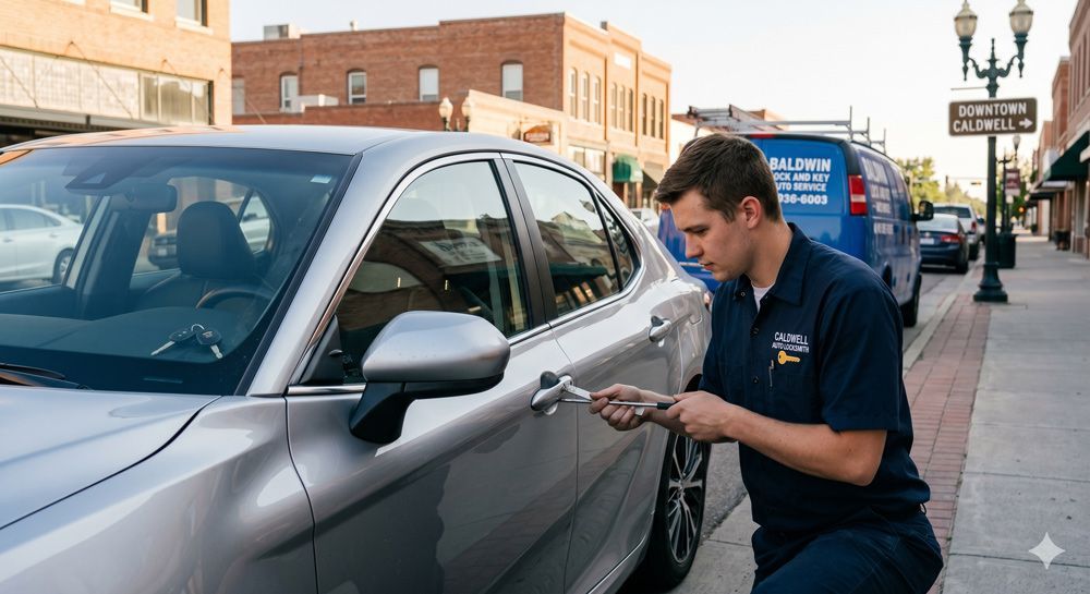 Auto Locksmith Repairing Broken Key in Ignition in Caldwell, ID