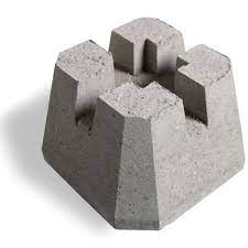 concrete 6x6 deck block