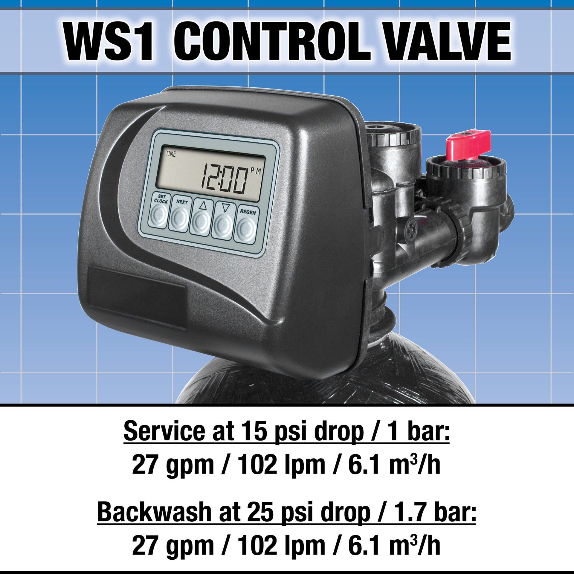 Clack WS1 Control Valve