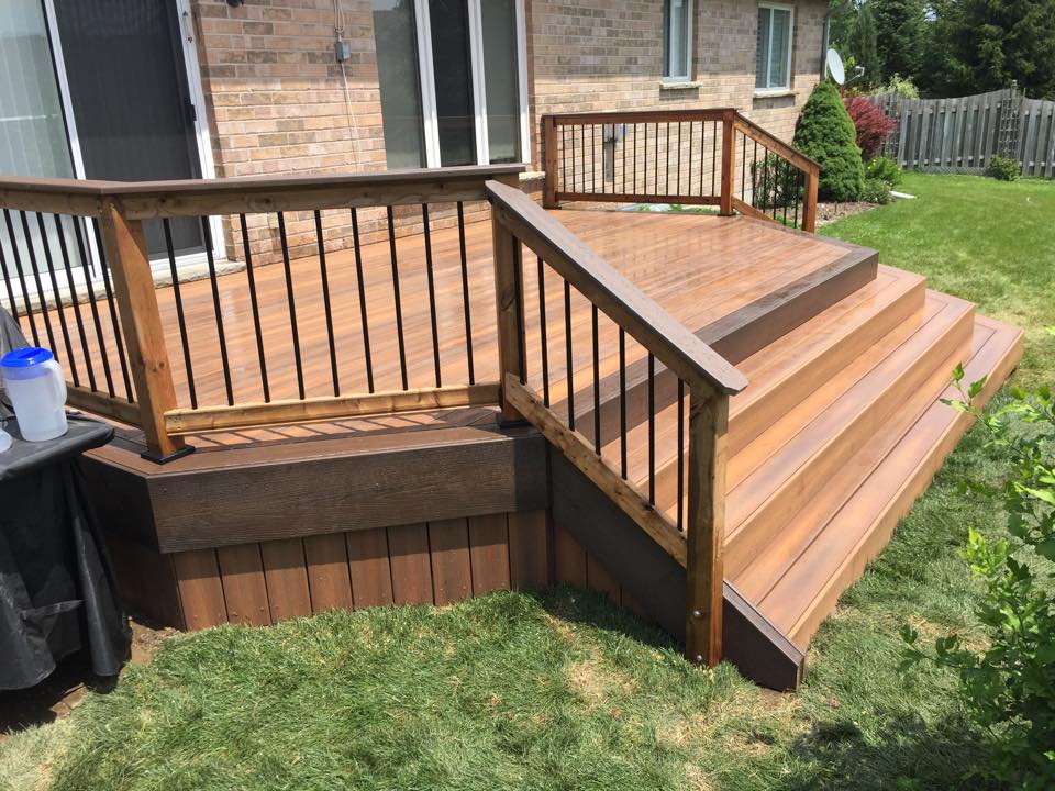 Regal Railings on a deck