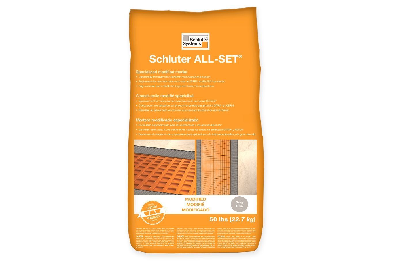 Schluter All-Set Tile Mortar