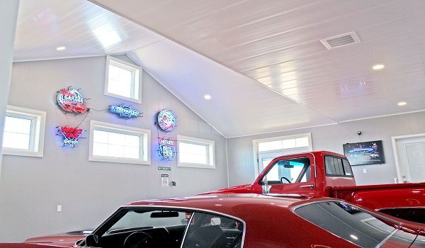 Trusscore wall and ceiling