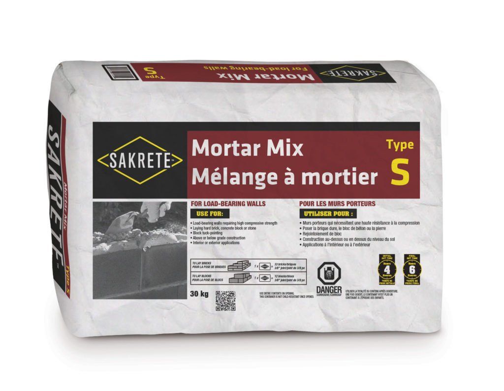 Sakrete Type S Mortar
