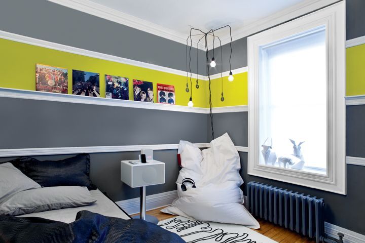Alexandria mouldings in a bedroom