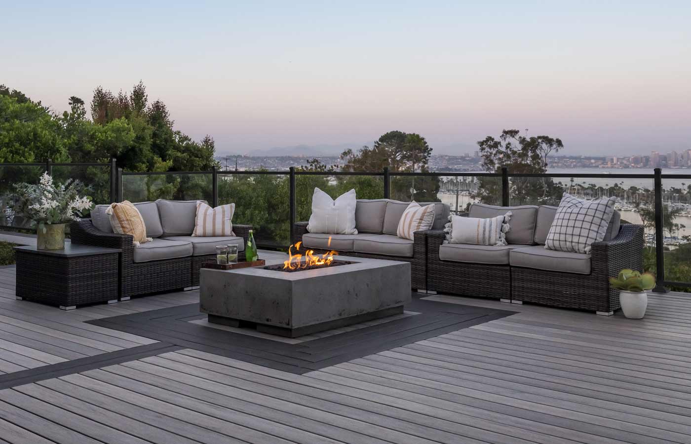 Timbertech Decking  with view