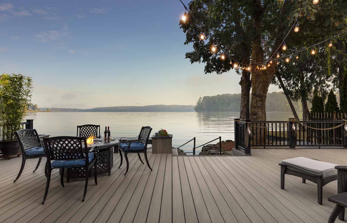 TimberTech Decking with lake