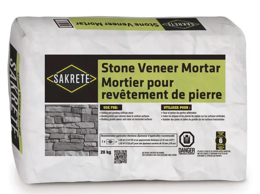 Sakrete Vaneer Mortar