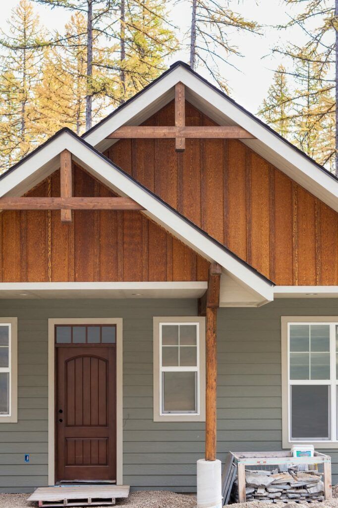 WoodTone Rustic Series Panel in Old Cherry