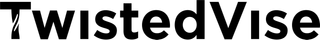 TwistedVise logo in bold black text on a white background